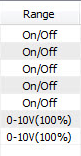 5. Click Range column 