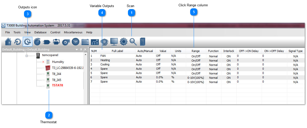 Output Setting