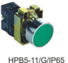 Momentary Push Button made of flame-retardant material for control systems