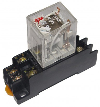 Mechanical Relay with LED and base