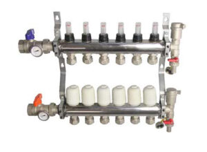 Floor Heating Manifold & Electro-thermal Actuator
