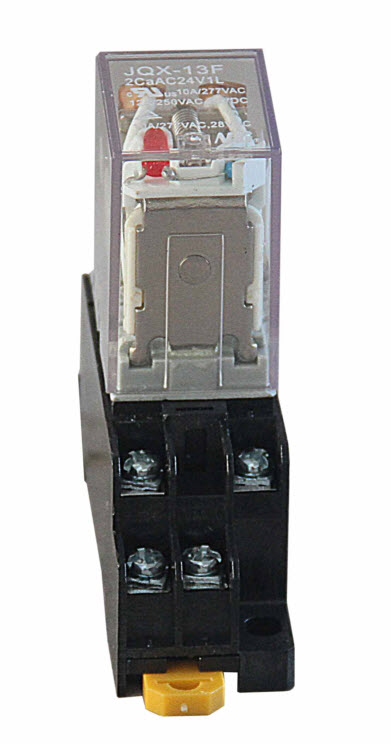 Mechanical Relay with LED and base
