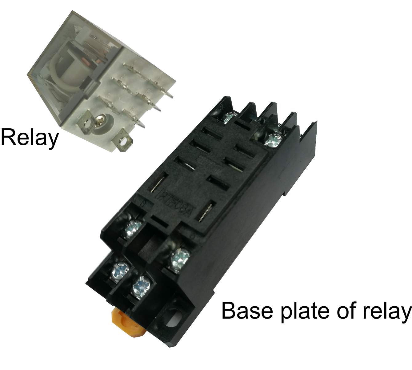 Mechanical Relay with LED and base