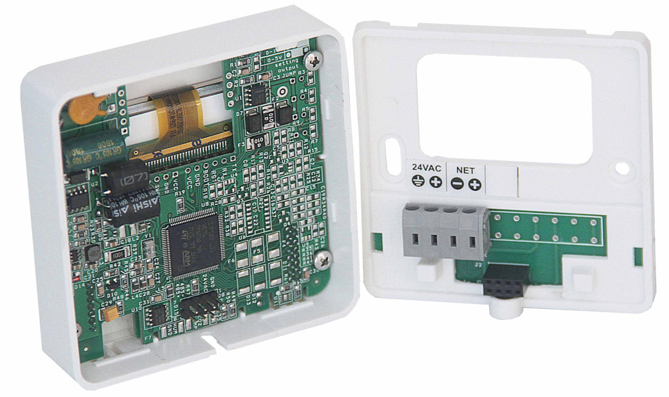 BACnet Room Setpoint & Temperature Display for HVAC & Building Automation