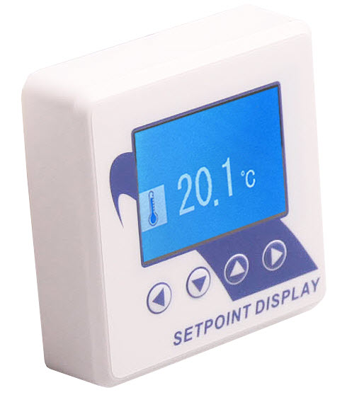 BACnet Room Setpoint & Temperature Display for HVAC & Building Automation